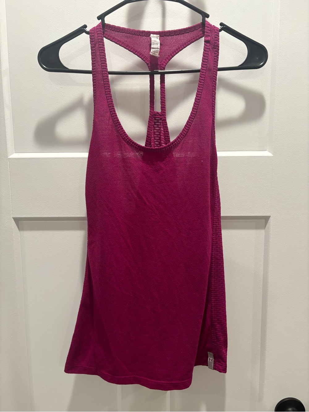 Under Armour Magenta Racerback Tank Top